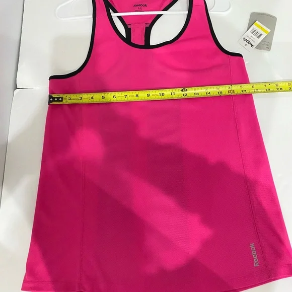 Reebok Pink and black Workout Tank Top Size L - Picture 5 of 9